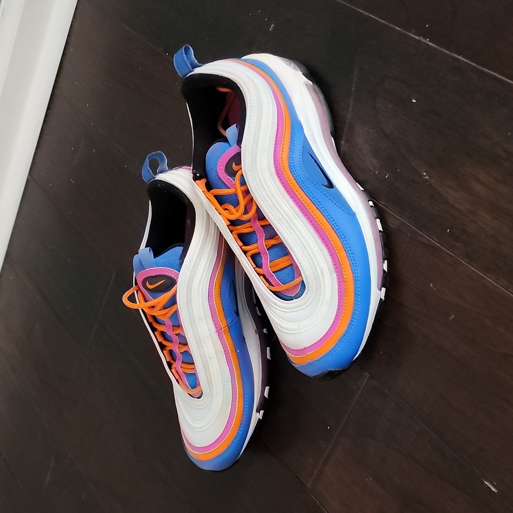 Nike Air Max 97 Active Fuchsia Running Shoes Men’s Size 9.5